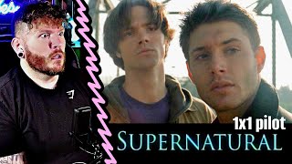 First time watching Supernatural  Supernatural 1x1 REACTION Pilot [upl. by Nannaihr717]