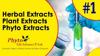 Phytochemicals  Herbal Extracts  Plant Extracts  Phyto Extracts [upl. by Dever45]