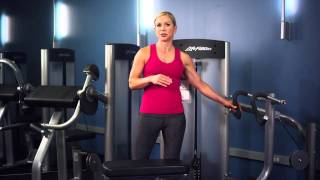 Life Fitness Optima Series Seated Row Instructions [upl. by Monteria]