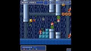 Mario Builder V113  Night pipes [upl. by Gredel]