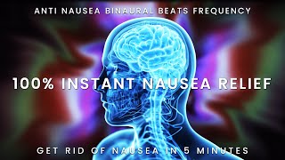 POWERFUL Nausea Relief Binaural Beats and Isochronic Tones  Healing Sound Therapy SG03 [upl. by Odnalra]