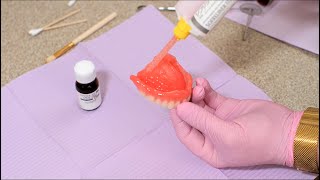 SOFRELINER TOUGH® Tips amp Tricks – Applying SOFRELINER TOUGH® to the Denture Surface [upl. by Oirotciv712]