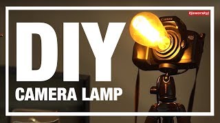 Build your own DIY CAMERA LAMP 📸Tutorial  Jaworskyj [upl. by Nalehp386]