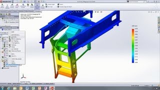 SolidWorks 2013 Simulation SubModeling and Incremental Meshing [upl. by Atinra]