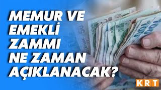 2024 memur ve emekli maaş zammı ne zaman açıklanacak [upl. by Nyar249]