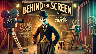 Charlie Chaplin  Behind the Screen 1916  color Laurel amp Hardy [upl. by Naujid]