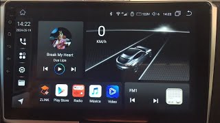Activar el canbus de una radio android k706 hizpo ossuretQF001 [upl. by Sueaddaht]