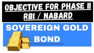 Sovereign Gold Bond Scheme [upl. by Delinda]