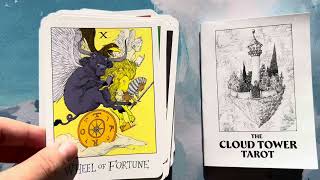 The Cloud Tower Tarot — flip through [upl. by Saxen]