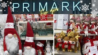 PRIMARK  Christmas Decoration 2023 [upl. by Hbaruas614]