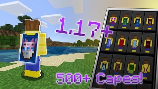 How To Get CUSTOM CAPES In Minecraft Bedrock Edition 117 118 119 120 121 [upl. by Waiter]