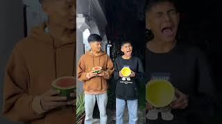 Funny Baby Crying 🤣🤣  Watermelon  Aayush amp Abhay shorts viral [upl. by Valerie]