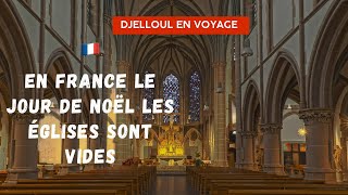 Fermées pour Noël  les églises désertées par les fidèles [upl. by Eppes795]