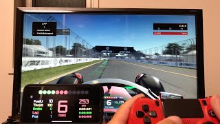 Codemasters F1 22 Telemetry Dashboard iOS App  Sim Racing Dashboard for F122 iOS App [upl. by Ahsaenat]