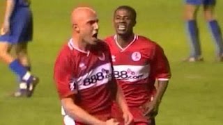 Middlesbrough v Steaua Bucharest 200506 UEFA Cup SF 2L MACCARONE GOAL [upl. by Palecek]