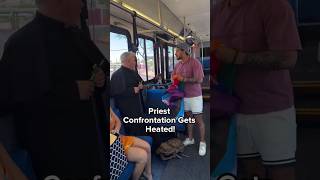 Priest Confrontation Gets Heated Part 2shortsshortvideo [upl. by Ramilahs]