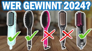 TOP 5 GLÄTTUNGSBÜRSTEN Testsieger 2024 🔥  Die Besten Haarglättungsbürsten [upl. by Octavia]