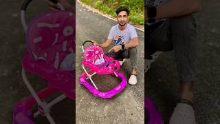 Best Baby Walker with Height Adjustable baby walker Unboxing and Fitting [upl. by Jeremias]