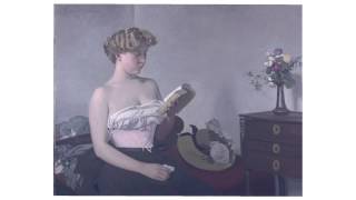 Félix Vallotton Lesende Frau 1906 [upl. by Idolem]