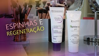 Resenha Cicabio e Epidac OC Gel espinhas e regeneração [upl. by Enilasor253]