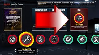 NBA 2K22 HOW TO UNLOCK MINIMIZER TAKEOVER PERK ON NBA 2K22 [upl. by Ydnil]