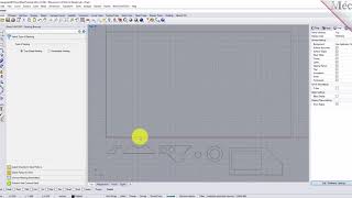 RhinoCAM 2018 Rectangular Nesting Quick Start [upl. by Rudolf745]