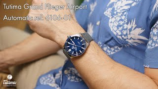 Tutima Grand Flieger Airport Automatic ref 610601 [upl. by Siduhey975]