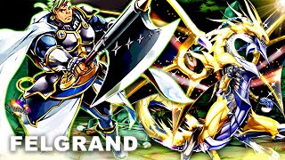 【YGOPRO】Divine Dragon Lord Felgrand Deck 2021 YugiohEDOPro [upl. by Alithea23]