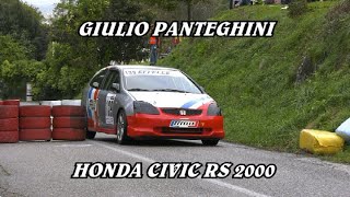 SALITA CIVIDALE  CASTELMONTE 2024  GIULIO PANTEGHINI  HONDA CIVIC RS 2000  BY BELLUNOVIDEO [upl. by Camroc894]