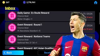 ALL PLAYER REWARDS 😱😱 PACK OPENING EFOOTBALL 2025 MOBILE [upl. by Weinstock]