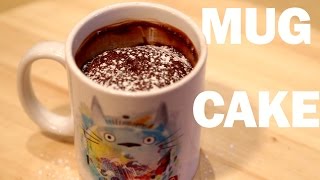 Mug Cake  moelleux au chocolat au microonde  Instant Cuisine [upl. by Rosabel]