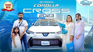 Brand New 2023 Toyota Corolla Cross Delivered to a Happy Customer  Real Review by Biswas Imports [upl. by Cristian177]