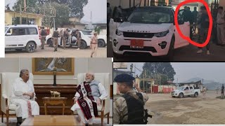 Nagaland governor La Ganesan visits Mon town Mon Nagaland [upl. by Phillips]