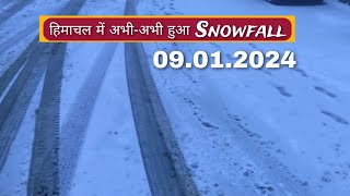 अभी अभी हुआ Snowfall in Himachal Pradesh [upl. by Enimsay]