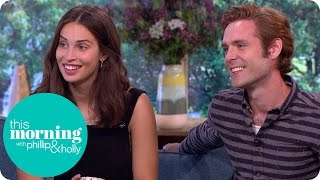 Poldarks Heida Reed And Luke Norris On Suffering For The Show  This Morning [upl. by Mccourt]