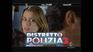 PROMO ITALIA 1 FICTION quotDISTRETTO DI POLIZIA 3quot 2003 [upl. by Leone205]