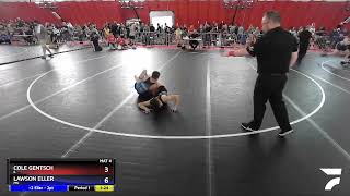 113 Lbs 5th Place Match  Cole Gentsch IL Vs Lawson Eller MN 6100 [upl. by Annoit866]