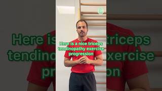 Triceps tendinopathy exercise progression [upl. by Licht]