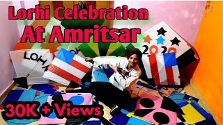 Lorhi Celebration At AmritsarJourney Delhi to Amritsar part 4 14 jan 2020 [upl. by Aksel]