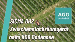 SICMA Zwischenstockräumgerät DH2 Kompetenzzentrum Obstbau KOB Bavendorf  Bodensee [upl. by Nirel143]