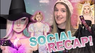 Stardoll Social Recap Episode 51 Creative October [upl. by Ydnim]