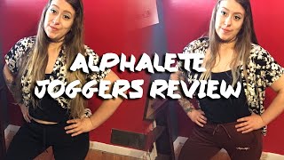 Reviewing Alphaletes Essential Jogger amp Alphaletes Identity Jogger [upl. by Dnalyaw301]