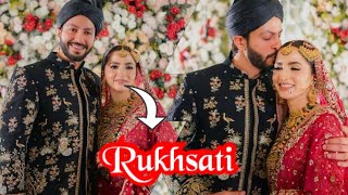 Rukhsati time 🥺💔 Saba Faisal son wedding official video  Saba Faisal son Arslan Faisal [upl. by Dlanor]