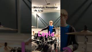 Layla Drum Cover cover drums layla ericclapton oldrock rockmucic drumcover kiddrummer [upl. by Naitsirt]