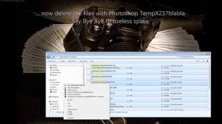 Photoshop Temp Scratch Disk file location  Photoshop temp cache file [upl. by Hyacinthia]