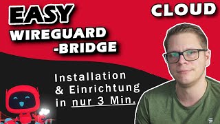 WIREGUARD Server  Bridge mit DASHBOARDGUI einfach in der Hetzner Cloud installieren HetznerOnline [upl. by Robert]