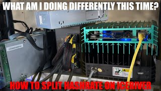 Hashrate splitting on Iceriver Miners is Easy Plus Other Updates [upl. by Agni]