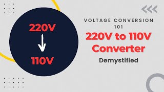 220V to 110V Converter Demystified A Complete Guide [upl. by Orpha]