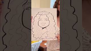 Caricature Artist in Orlando art howtodraw artist [upl. by Rudie323]