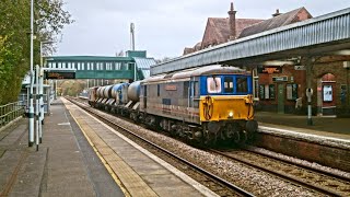 Uckfield Line RHTT 73213 and 73128 121124 [upl. by Neumark]